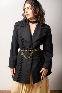 Cinto vintage italiano de metal - Antonieta Brechó