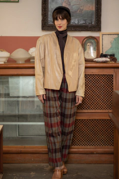 Calça vintage de lã 38/40 - comprar online