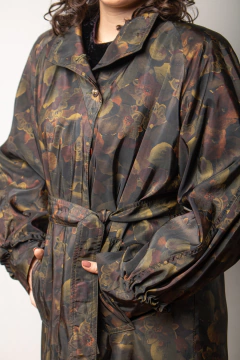 Casaco/trench vintage com forro removivel M na internet