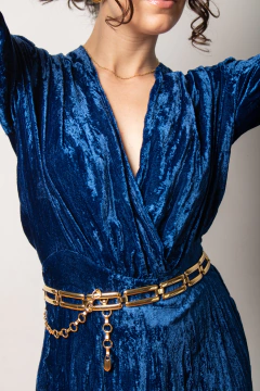 Cinto vintage italiano de metal