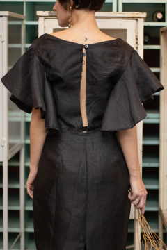 Vestido vintage Black tie P - loja online