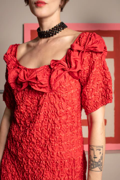 Vestido vintage LAÇO P/M - loja online