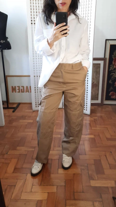 Calça cargo vintage 40 - Antonieta Brechó