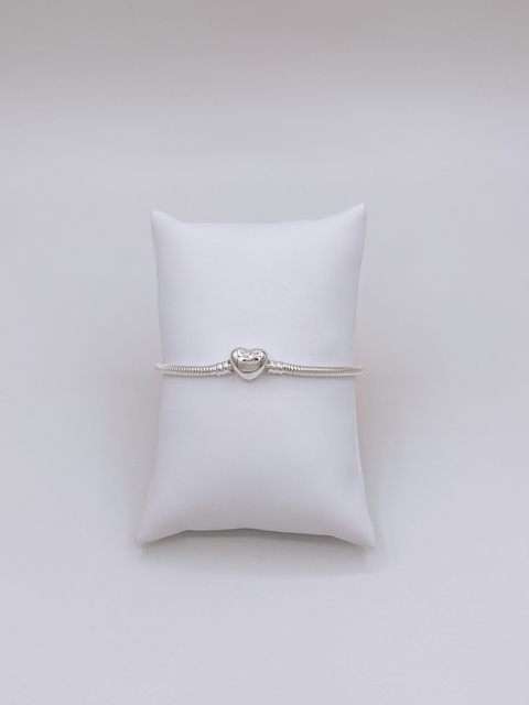 Pulseira de Berloque Coração 16cm