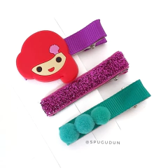 Kit Hair clips Ariel