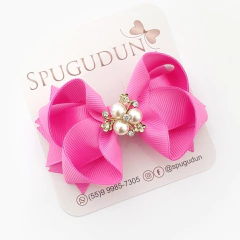 Laço boutique com pedraria (Unidade)