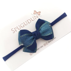 Laço Manuela Jeans com cor (Unidade)