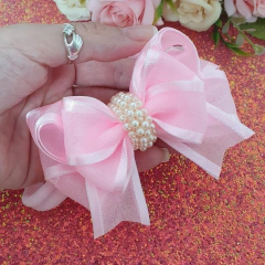 Laço Sophia em organza (Unidade)