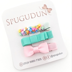 Kit Hair clips estrelinha