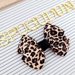 Laço Ariny animal print (Unidade) - Spugudun