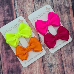 Imagem do Laço Gabriela em organza (unidade)