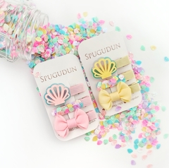 Kit Hair Clips Concha