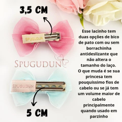 Laço Débora organza baby (Unidade) - comprar online