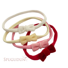 Micro gravatinha veludo (Unidade)