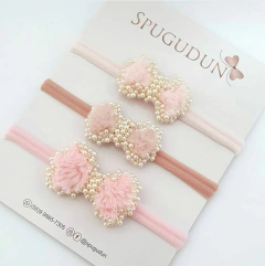 Pelúcia cravejado de pérolas (Unidade) - comprar online