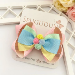 Laço Antônia Candy Pompom (Unidade)