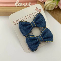 Gravatinha Jeans (parzinho) 6,5 cm - loja online