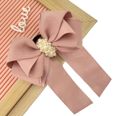 Laço Antonella gorgurão e organza (Unidade) - comprar online