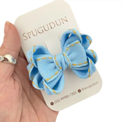 Laço Diana baby jeans (Unidade)