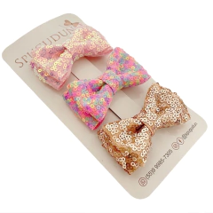 Laço Gravatinha Paetê (Unidade)