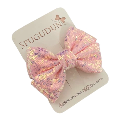 Laço Liz duplo Paetê (Unidade) - comprar online