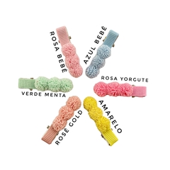 Kit hair clips pompom - Spugudun