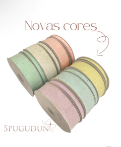 Laço Mila fita de linho (unidade) - loja online