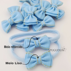 Imagem do Gravatinha Jeans (parzinho) 6,5 cm