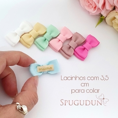 Kit Laço gravatinha Micro para colar