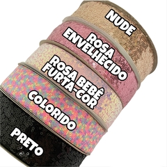 Laço Gravatinha triplo paetê (Unidade) - loja online