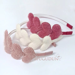 Coleção corações veludinho fofo na internet