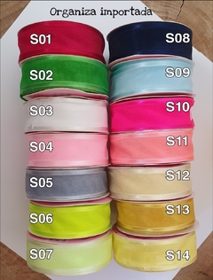 Laço Viviane em Organza (Unidade) - comprar online