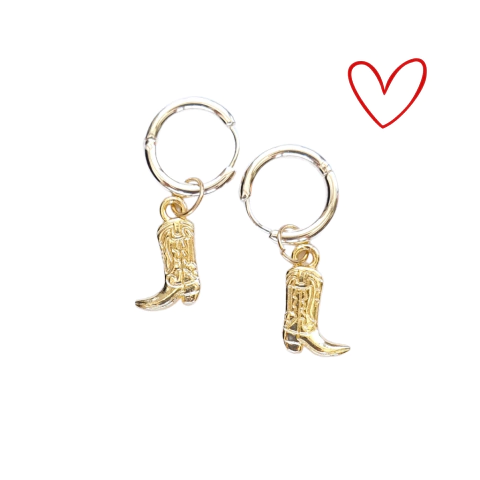 AROS BOTA COWBOY ORO - buy online