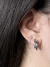 PAR aros pasantes Doble 15mm plata 925 - comprar online