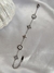 Pulsera LV acero premium 17+3 cm - comprar online