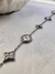 Pulsera LV acero premium 17+3 cm