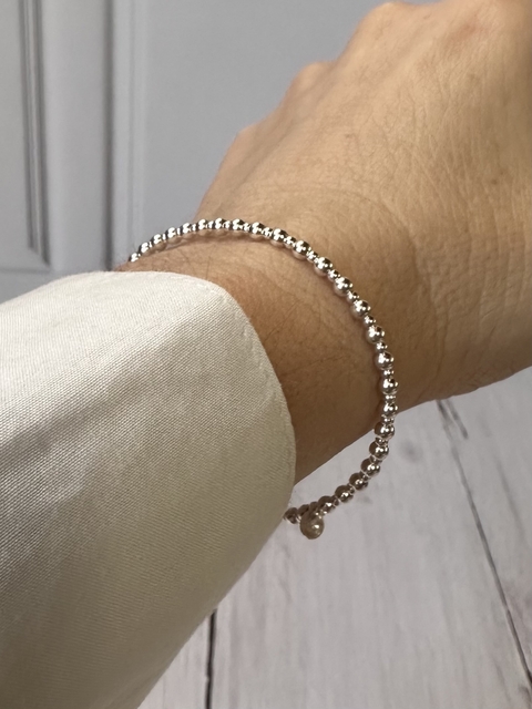 Pulsera Aura plata 925 elástica