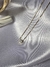 Choker Punto de luz 4mm plata 925 gold 35+5cm