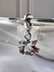 Charm Minnie Mickey kiss plata 925
