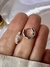 Argolla Bling Bling cristal 12 mm UNIDAD plata 925