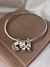 Pulsera con 2 iniciales plata 925 A PEDIDO