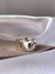 Anillo Cinta iniciales plata 925 A PEDIDO (2 ó 3 letras)