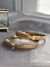 Pulsera H gold acero baño oro 18k