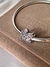 Charm Mariposa rosada plata 925