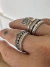 Anillo Art Deco sinfin silver - comprar online