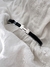 Pulsera H Negra acero quirúrgico