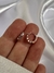 Argolla Noi rose 10mm plata 925 UNIDAD