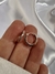 Argolla Udine rose 12mm plata 925 UNIDAD