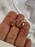 Argolla Noi gold plata 925 10mm UNIDAD