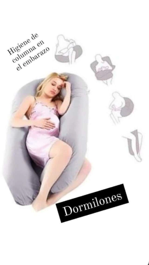 Almohadon Dormilon Para descanso de Embarazadas